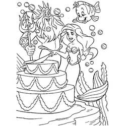 Coloring page: The Little Mermaid (Animation Movies) #127406 - Free Printable Coloring Pages