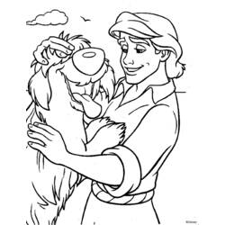 Coloring page: The Little Mermaid (Animation Movies) #127415 - Free Printable Coloring Pages