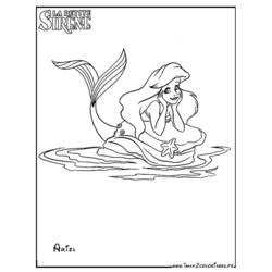 Coloring page: The Little Mermaid (Animation Movies) #127426 - Free Printable Coloring Pages