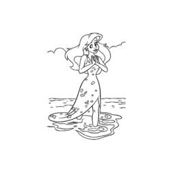 Coloring page: The Little Mermaid (Animation Movies) #127439 - Free Printable Coloring Pages