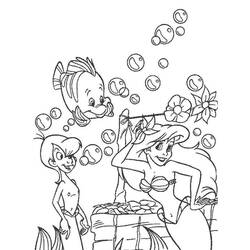 Coloring page: The Little Mermaid (Animation Movies) #127447 - Free Printable Coloring Pages