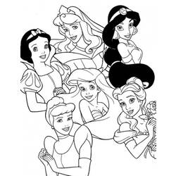 Coloring page: The Little Mermaid (Animation Movies) #127464 - Free Printable Coloring Pages