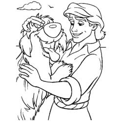 Coloring page: The Little Mermaid (Animation Movies) #127497 - Free Printable Coloring Pages