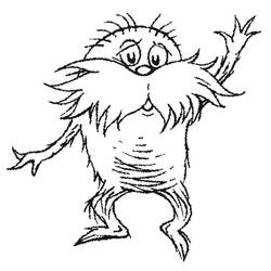 Coloring page: The Lorax (Animation Movies) #203479 - Free Printable Coloring Pages