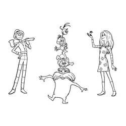 Coloring pages: The Lorax - Free Printable Coloring Pages