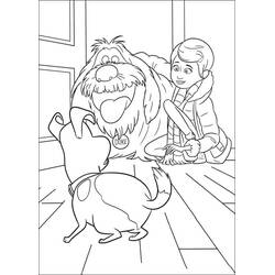 Coloring page: The Secret Life of Pets (Animation Movies) #206617 - Free Printable Coloring Pages