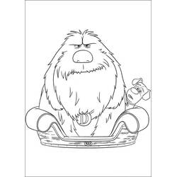 Coloring page: The Secret Life of Pets (Animation Movies) #206623 - Free Printable Coloring Pages