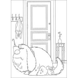 Coloring page: The Secret Life of Pets (Animation Movies) #206624 - Free Printable Coloring Pages