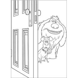 Coloring page: The Secret Life of Pets (Animation Movies) #206629 - Free Printable Coloring Pages