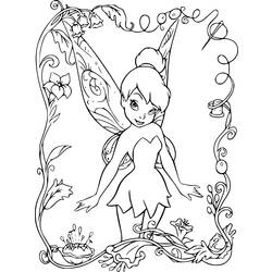 Coloring page: Tinker Bell (Animation Movies) #170481 - Free Printable Coloring Pages