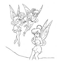 Coloring page: Tinker Bell (Animation Movies) #170485 - Free Printable Coloring Pages