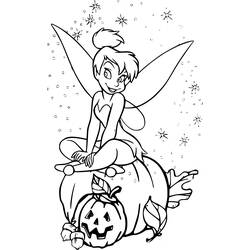 Coloring page: Tinker Bell (Animation Movies) #170500 - Free Printable Coloring Pages