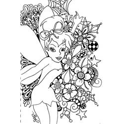 Coloring page: Tinker Bell (Animation Movies) #170503 - Free Printable Coloring Pages