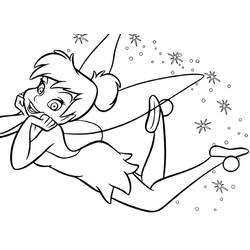 Coloring page: Tinker Bell (Animation Movies) #170513 - Free Printable Coloring Pages