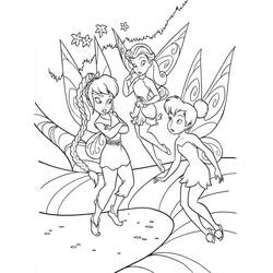 Coloring page: Tinker Bell (Animation Movies) #170520 - Free Printable Coloring Pages