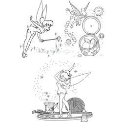 Coloring page: Tinker Bell (Animation Movies) #170540 - Free Printable Coloring Pages