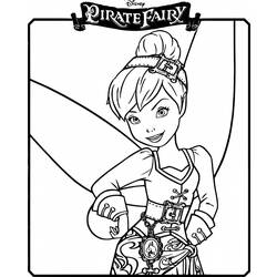 Coloring page: Tinker Bell (Animation Movies) #170544 - Free Printable Coloring Pages
