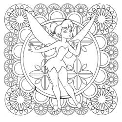 Coloring page: Tinker Bell (Animation Movies) #170552 - Free Printable Coloring Pages