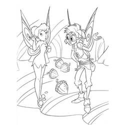 Coloring page: Tinker Bell (Animation Movies) #170554 - Free Printable Coloring Pages