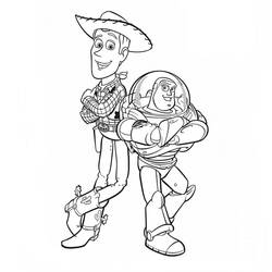 Coloring page: Toy Story (Animation Movies) #72408 - Printable coloring pages