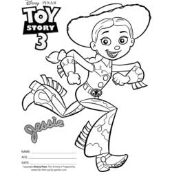 Coloring page: Toy Story (Animation Movies) #72438 - Printable coloring pages