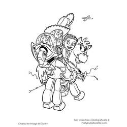 Coloring page: Toy Story (Animation Movies) #72456 - Free Printable Coloring Pages