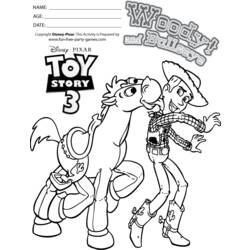 Coloring page: Toy Story (Animation Movies) #72469 - Free Printable Coloring Pages