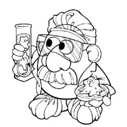 Coloring page: Toy Story: Mister Potato Head (Animation Movies) #45134 - Printable coloring pages