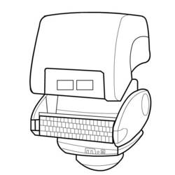 Coloring page: Wall-E (Animation Movies) #131990 - Printable coloring pages