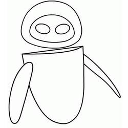 Coloring page: Wall-E (Animation Movies) #131998 - Printable coloring pages