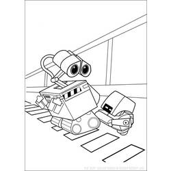 Coloring page: Wall-E (Animation Movies) #131999 - Free Printable Coloring Pages