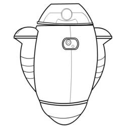 Coloring page: Wall-E (Animation Movies) #132003 - Printable coloring pages