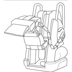 Coloring page: Wall-E (Animation Movies) #132005 - Free Printable Coloring Pages