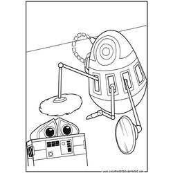 Coloring page: Wall-E (Animation Movies) #132044 - Free Printable Coloring Pages