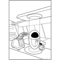 Coloring page: Wall-E (Animation Movies) #132061 - Free Printable Coloring Pages