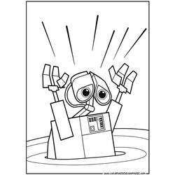 Coloring page: Wall-E (Animation Movies) #132062 - Free Printable Coloring Pages