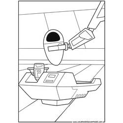 Coloring page: Wall-E (Animation Movies) #132068 - Free Printable Coloring Pages