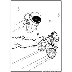 Coloring page: Wall-E (Animation Movies) #132069 - Free Printable Coloring Pages
