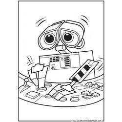 Coloring page: Wall-E (Animation Movies) #132078 - Free Printable Coloring Pages
