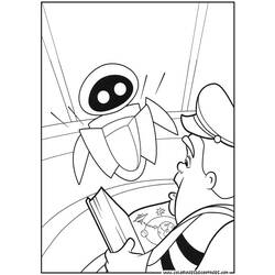 Coloring page: Wall-E (Animation Movies) #132082 - Free Printable Coloring Pages