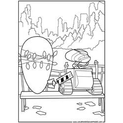 Coloring page: Wall-E (Animation Movies) #132083 - Free Printable Coloring Pages