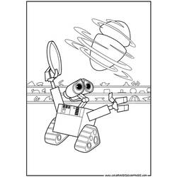 Coloring page: Wall-E (Animation Movies) #132086 - Free Printable Coloring Pages