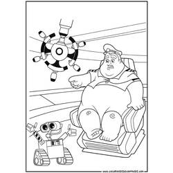Coloring page: Wall-E (Animation Movies) #132106 - Free Printable Coloring Pages