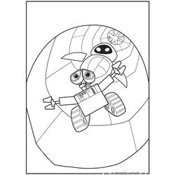 Coloring page: Wall-E (Animation Movies) #132117 - Free Printable Coloring Pages
