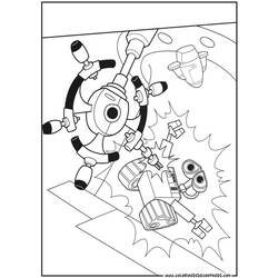 Coloring page: Wall-E (Animation Movies) #132124 - Free Printable Coloring Pages