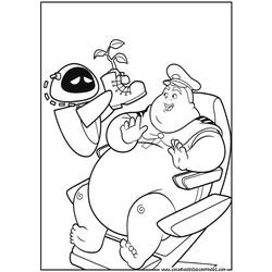Coloring page: Wall-E (Animation Movies) #132132 - Free Printable Coloring Pages