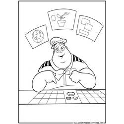 Coloring page: Wall-E (Animation Movies) #132134 - Free Printable Coloring Pages