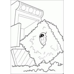 Coloring page: Wall-E (Animation Movies) #132149 - Free Printable Coloring Pages