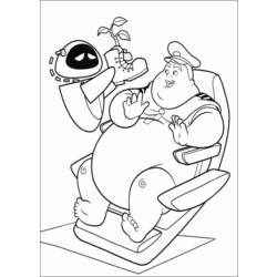 Coloring page: Wall-E (Animation Movies) #132172 - Free Printable Coloring Pages