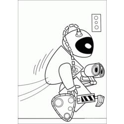 Coloring page: Wall-E (Animation Movies) #132182 - Free Printable Coloring Pages